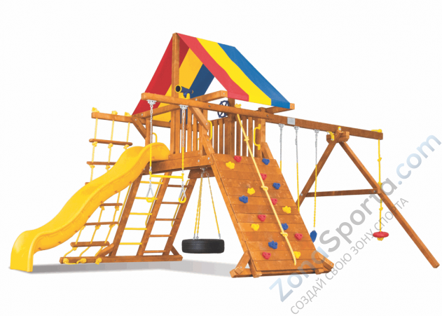 Детская игровая площадка Rainbow Play Systems Циркус Турбо Кастл 2018 II Тент (Circus Turbo Castle 2018 II RYB)