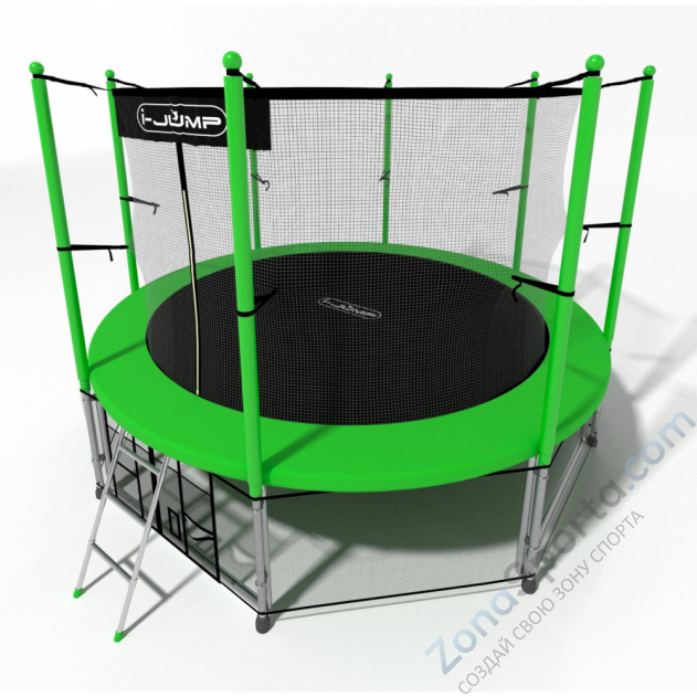 Батут i-Jump Classic 16ft green