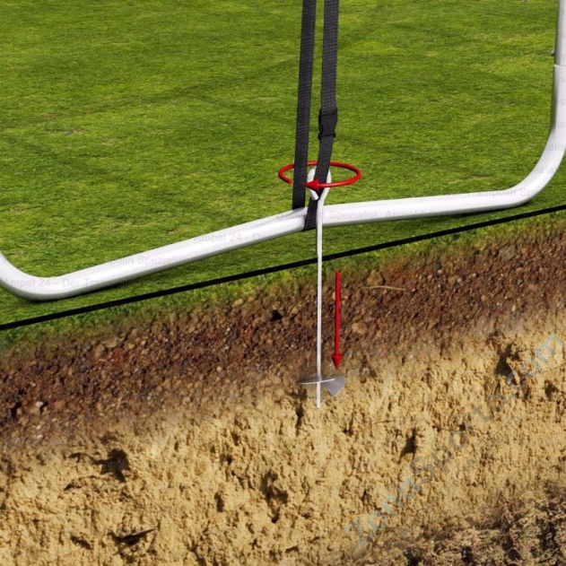 Батут Unix line 12 ft inside (Green)