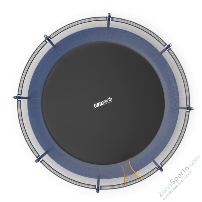 Батут Unix Line Supreme Basic 14 ft (blue)