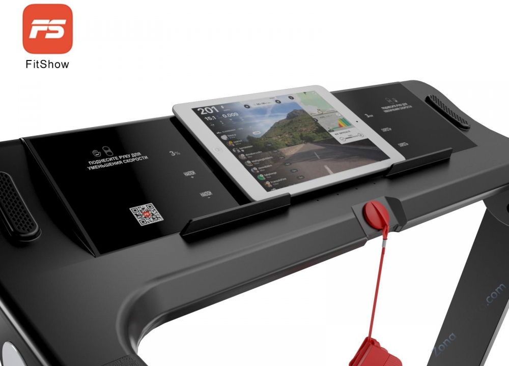 Беговая дорожка Unix Fit Hi-tech F2 Plus Dark Storm