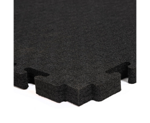 Будо-мат DFC, 100 x 100 см, 20 мм, цвет чёрный