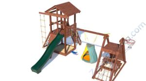 Детская площадка CustWood Family F9 