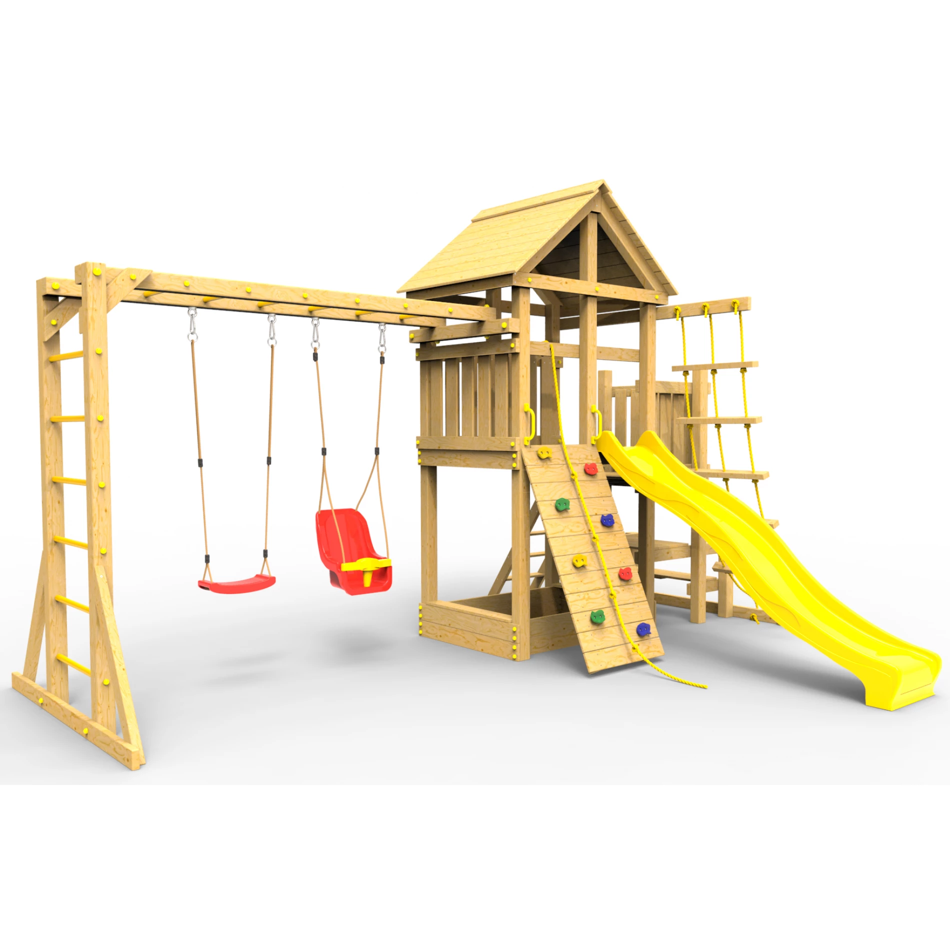 Детская площадка Пикник Стандарт Д Макси с рукоходом