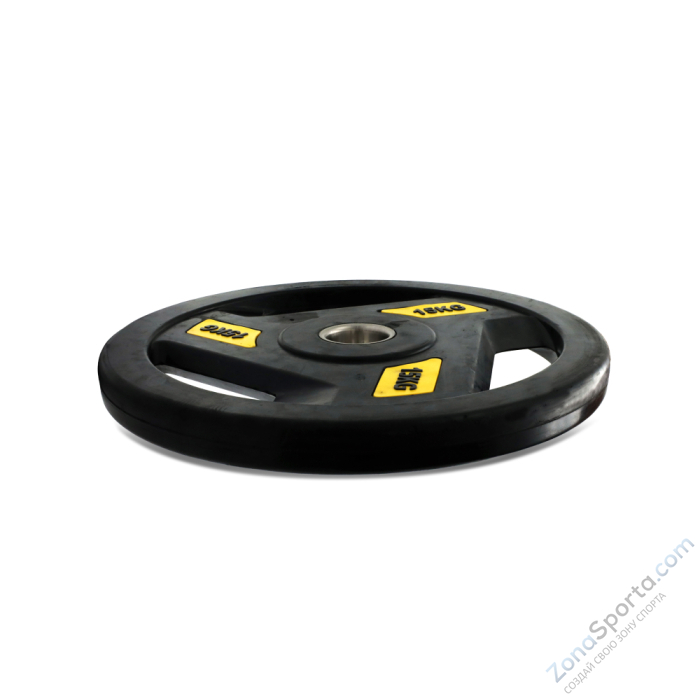 Диск обрезиненный c хватом Unix Fit Pro 15 кг, 51 мм