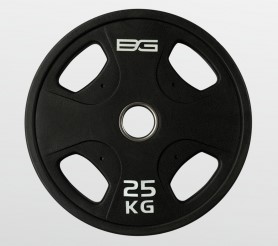 Диск олимпийский профессиональный Bronze Gym BGPLP250 полиуретан 25 кг