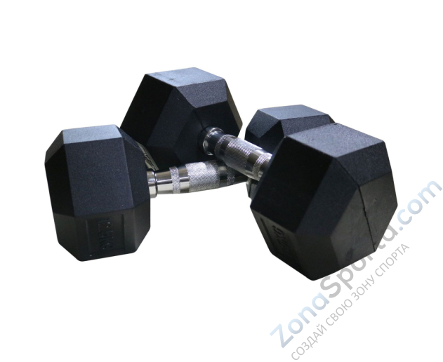 Гантели гексагональные 2 шт. по 5 кг DFC DB001-5