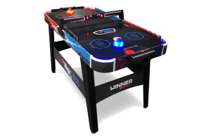 Игровой стол - аэрохоккей Fire Ice 4ф