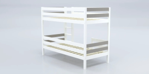 Кровать детская двухъярусная Савушка-01 90х200 капучино
