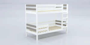 Кровать детская двухъярусная Савушка-01 90х200 капучино
