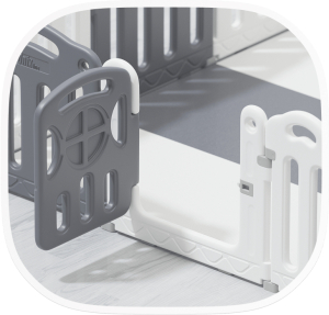 Манеж Unix Kids Classic 160x180 Grey