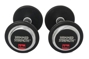 Набор обрезиненных гантелей Hammer Strength 5 пар (27,5 – 37,5 кг)