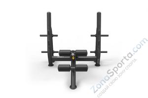 Олимпийская скамья с отрицательным углом наклона Spirit SP-4211